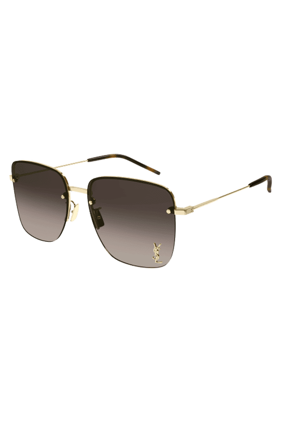 Sunglasses Saint Laurent SL 312 M- 008 Gold / Brown