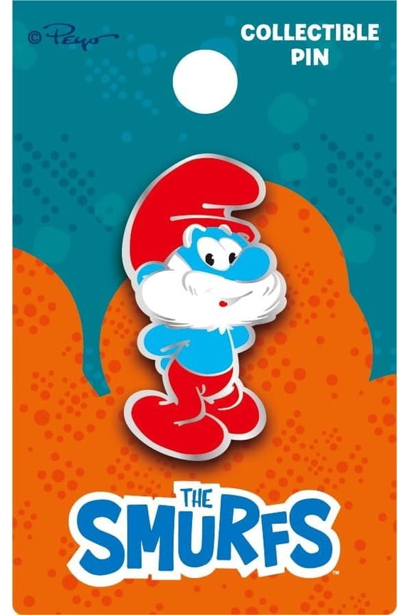 The Smurfs: Papa Smurf Enamel Pin