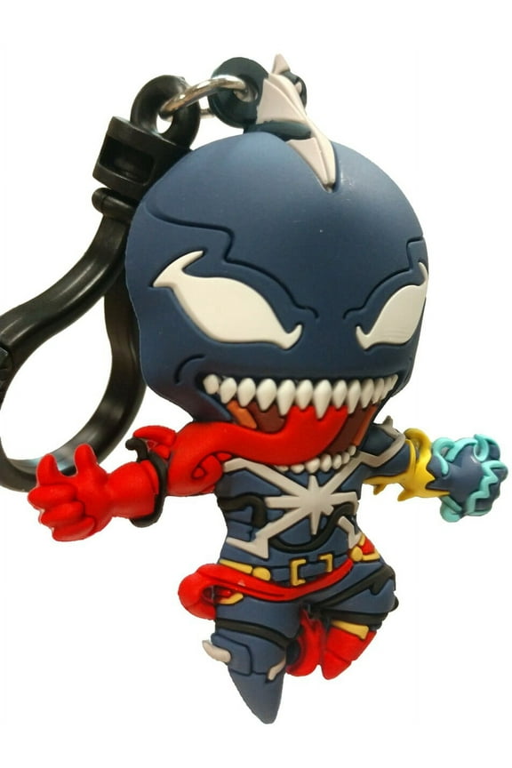 Venom Classic Series 2 3D Foam Figural Bag Clip - Captain Marvel