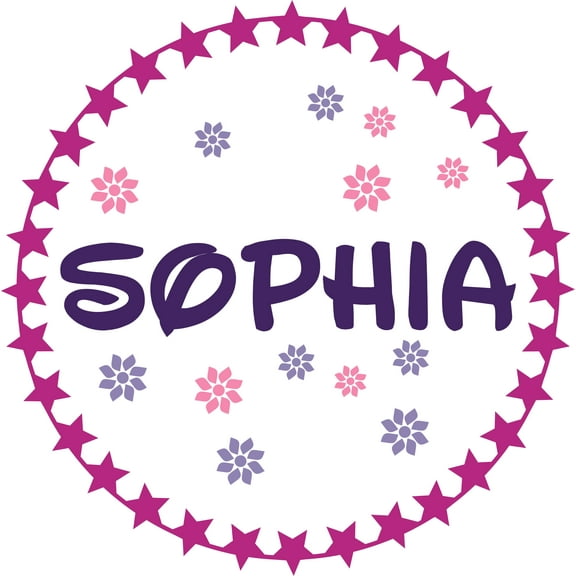 Monogram Wedding Star Bride Groom Name Customized Wall Decal - Custom Vinyl Wall Art - Personalized Name - Baby Girls Boys Kids Bedroom Wall Decal Room Decor Wall Stickers Decoration Size (