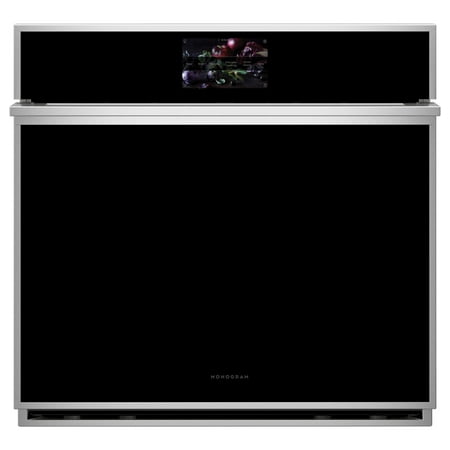 Monogram - 30" Built-In Single Electric Convection Wall Oven - Stainless steel