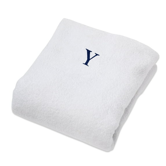 Monogrammed 100% Combed Cotton Lounge Chair Towel Cover Y