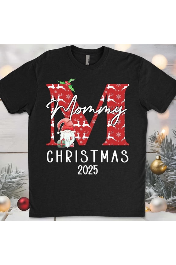 Monogrammed Family Christmas Personalized Custom, ANANDHIS-Shirts