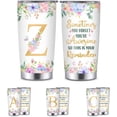 thumbnail image 1 of Monogrammed Gifts for Women personalized gifts for women Initial Gifts for Women 20 Oz Insulated Tumbler Christmas Birthday Gifts for Women Letter Z Personalized Initial Tumbler, 1 of 6