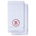 thumbnail image 1 of Monogrammed Hand Towels for Bathroom Kitchen Makeup | Personalized Gift for Wedding-Bridal | Classic Font Custom Luxury Turkish Towel | Spa Collection, Oversized, 16 X 30 Inch, Set of 2, 1 of 3
