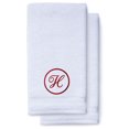 thumbnail image 1 of Monogrammed Hand Towels for Bathroom Kitchen Makeup | Personalized Gift for Wedding-Bridal | Custom Luxury Turkish Towel | Spa Collection, Oversized, 16 X 30 Inch, Set of 2, 1 of 3