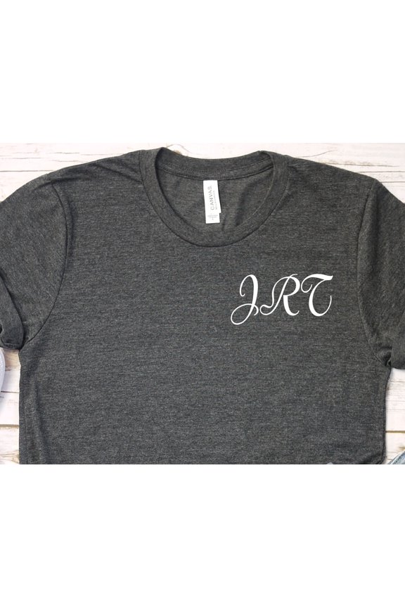 Monogrammed Shirt Personalized Tee 2