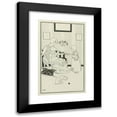 thumbnail image 1 of Monogrammist MFN 16x24 Black Modern Framed Museum Art Print Titled - Journal of Ladies and Fashions, Parisian Costumes, 1914, No. 137 (1914), 1 of 5