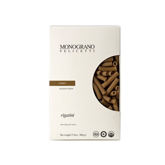 Monograno Felicetti Farro Rigatini Organic Pasta 500g (17.6oz)