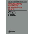 thumbnail image 1 of Monographs in Computer Science Programming with Sets: An Introduction to Setl, (Paperback), 1 of 1