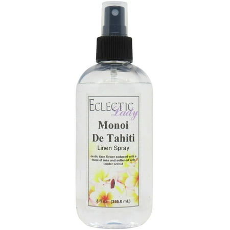 Monoi de Tahiti Linen Spray (Double Strength), 8 ounces