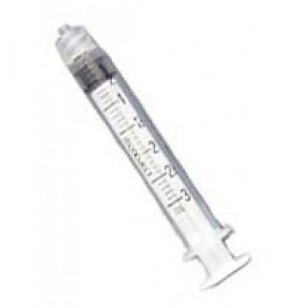 Monoject General Purpose Syringe, 3 mL Rigid Pack, Luer Lock Tip, 100