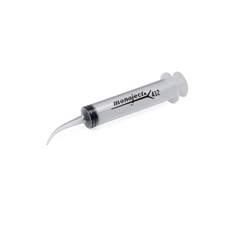 Produktbild von 5 Stück Dental-Spritzen – Gebogen, 12 Ml, Für Zahnreinigung & Kleberfüllung