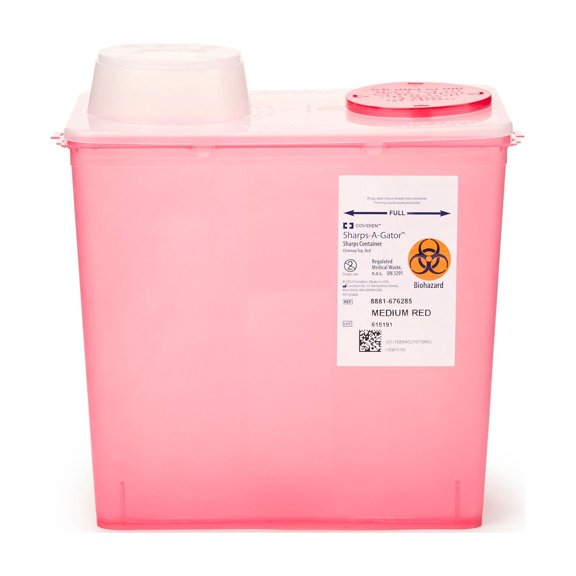Monoject Sharps Container 2 gal. Vertical Entry
