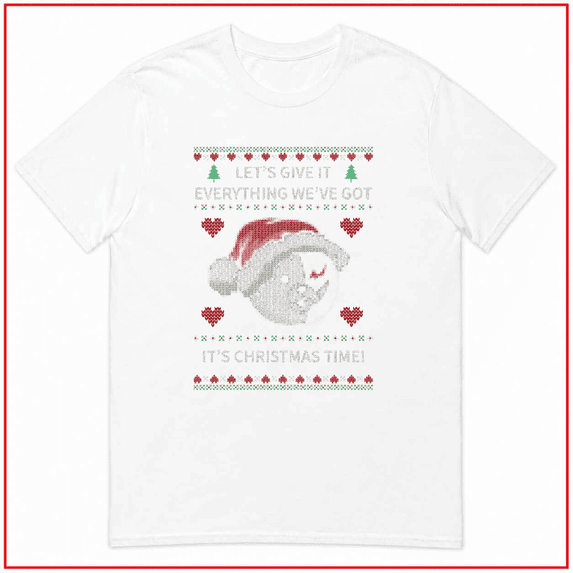 Monokuma Bear Danganronpa Anime Video Game Ugly Christmas Unisex T Shirt V15668 Size S-5XL