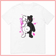 thumbnail image 1 of Monokuma Danganronpa Bear Graphic For Anime Game Fans Unisex T Shirt V16227 Size S-5XL, 1 of 2
