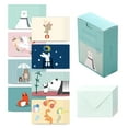 thumbnail image 1 of Monolike Message Befriend Ver.2 Card - Mix 40 Mini Single Cards, 20 Envelopes Package, 1 of 7