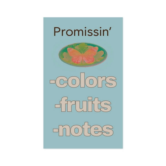 Monolike Ordinary Days PVC Handy Notebook, Butterfly - Case Binding, PVC Cover, Academic, Journal, Diary, 160 Pages