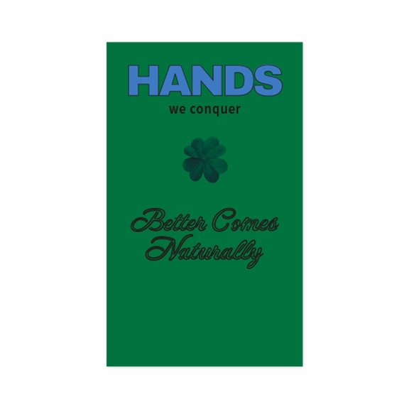 Monolike Ordinary Days PVC Handy Notebook, Clover - Exposed Binding, PVC Cover, Academic, Journal, Diary, 160 Pages, All Ages