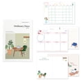 thumbnail image 1 of Monolike Ordinary Days Diary 6 Month Planner, Green day - Academic Planner, Weekly & Monthly Planner, Scheduler, 1 of 7