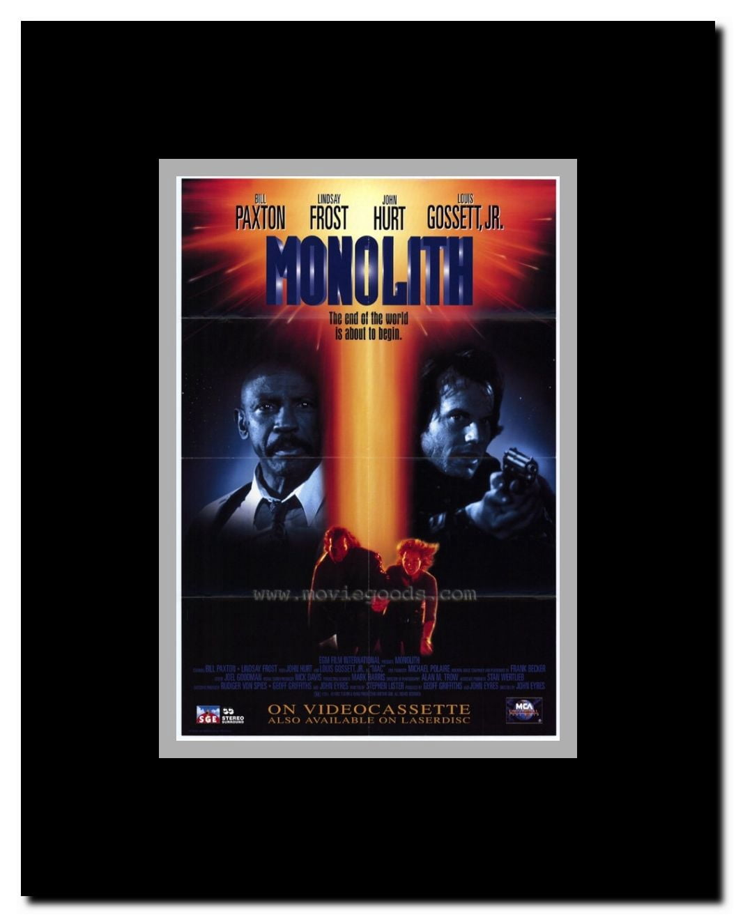 Monolith Framed Movie Poster