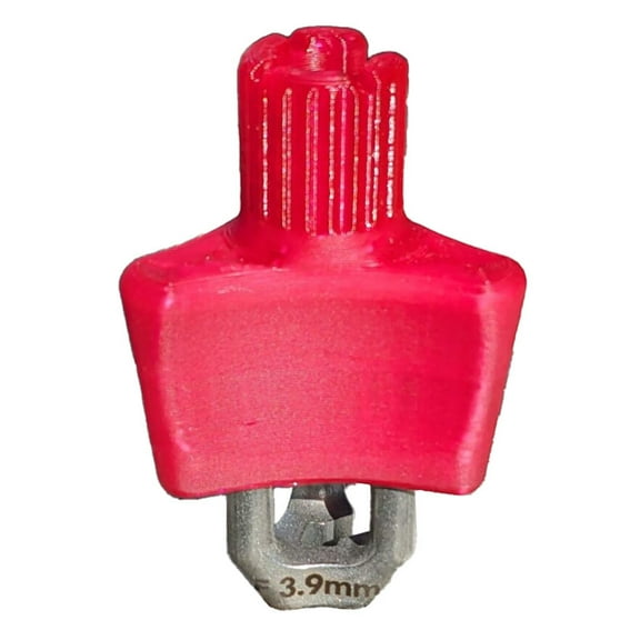 Monolith Spoke Wrench, Fulcrum, 3.9mm, Red