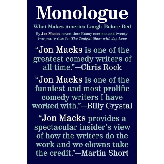 Monologue: What Makes America Laugh Before Bed, (Paperback)
