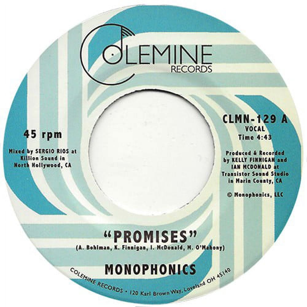 Monophonics - Promises - Music & Performance - Vinyl [7-Inch] - Walmart.com