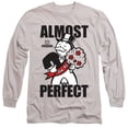thumbnail image 1 of Monopoly Almost Perfect Long Sleeve Adult 18/1 T-Shirt Silver, 1 of 1