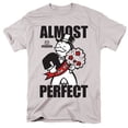 thumbnail image 1 of Monopoly Almost Perfect S/S Adult 18/1 T-Shirt Silver, 1 of 1