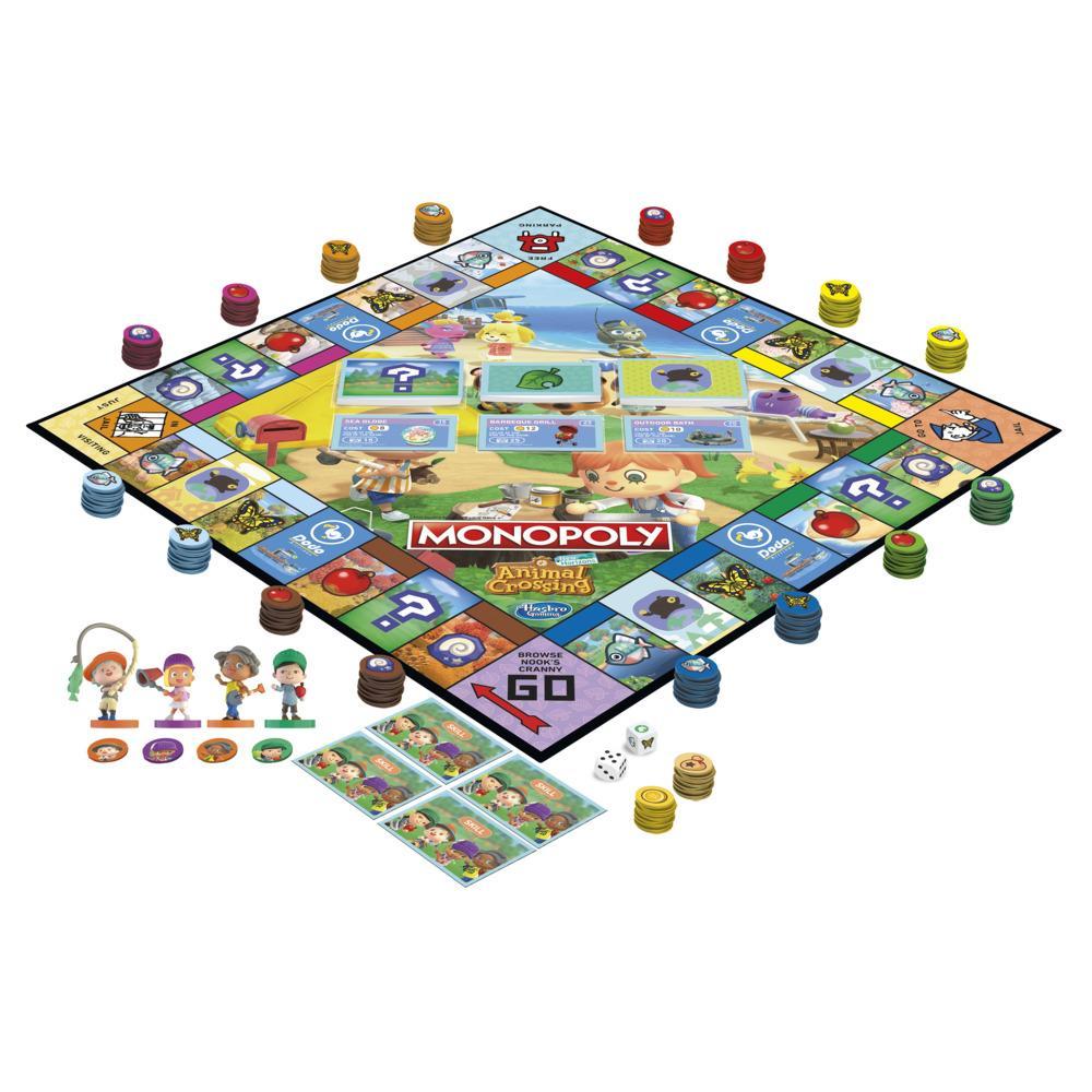 Monopoly Animal Crossing New Horizons Edition Board Game for Kids Ages 8 and Up, Fun Game to Play - image 1 of 5