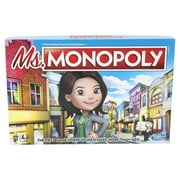Ms. Monopoly Board Game for Families and Kids Ages 8 and Up