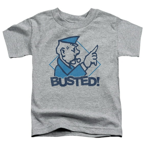 Monopoly - Busted - Toddler Short Sleeve Shirt - 2T