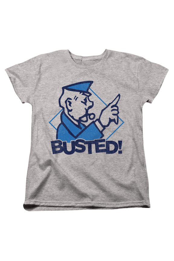 Monopoly - Busted - Women's Short Sleeve Shirt - Medium