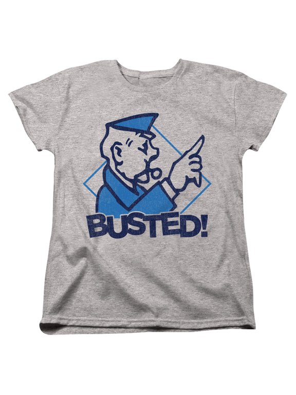 Monopoly - Busted - Women's Short Sleeve Shirt - XX-Large