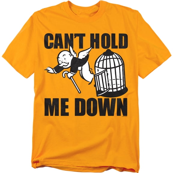 Monopoly Cant Hold Me Down No Logo Unisex Adult T Shirt For Men And Women