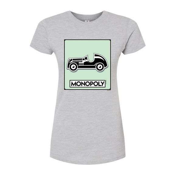 Monopoly - Car Game Token - Juniors Fitted Graphic T-Shirt
