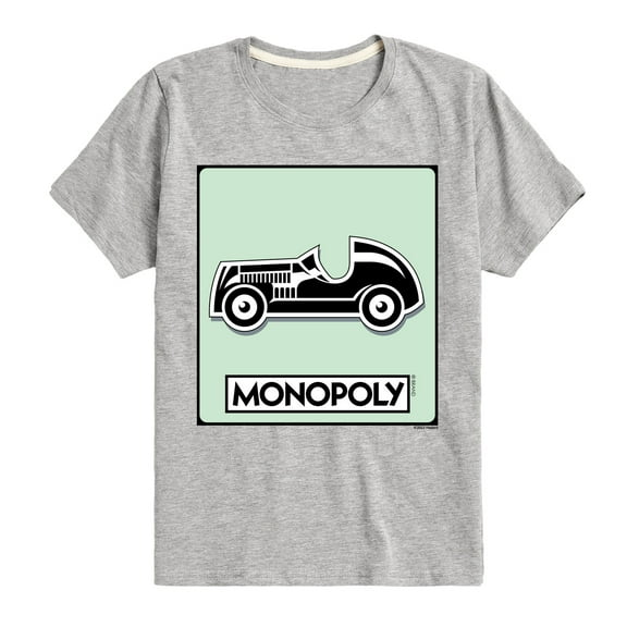 Monopoly - Car Game Token - Toddler Short Sleeve Graphic T-Shirt