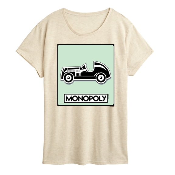 Monopoly - Car Game Token - Women's Short Sleeve Graphic T-Shirt