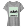 thumbnail image 1 of Monopoly - Car Game Token - Women's Short Sleeve Graphic T-Shirt, 1 of 4