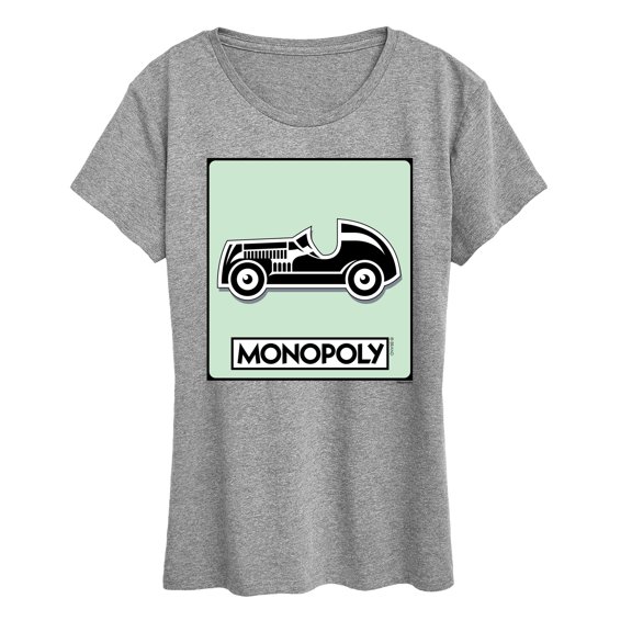 Monopoly - Car Game Token - Women's Short Sleeve Graphic T-Shirt