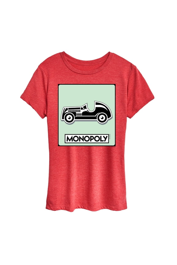 - Car Game Token - Women's Short Sleeve Graphic T-Shirt