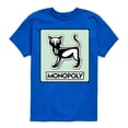 thumbnail image 1 of Monopoly - Cat Game Token - Youth Short Sleeve Graphic T-Shirt, 1 of 4