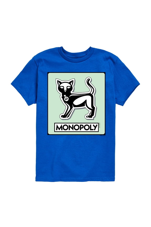 - Cat Game Token - Youth Short Sleeve Graphic T-Shirt