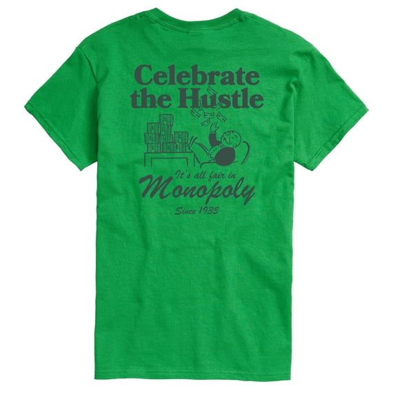 Monopoly - Celebrate The Hustle - Men's Short Sleeve Graphic T-Shirt