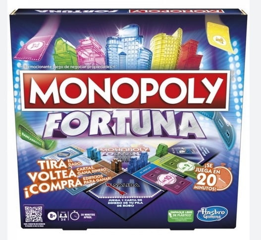 Monopoly Chance Board Game Spanish Version