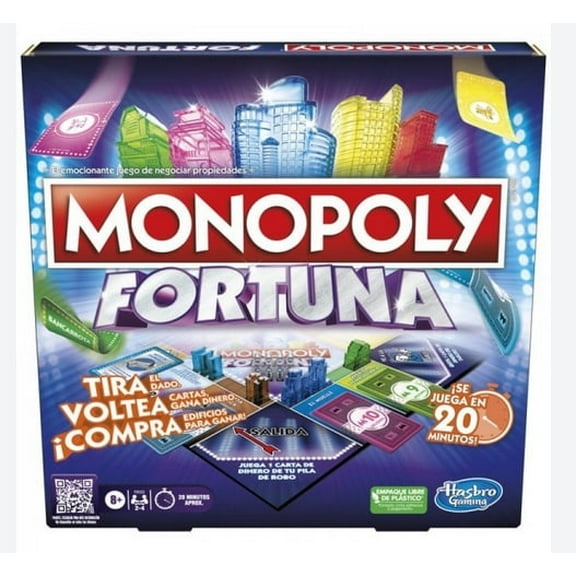 Monopoly Chance Board Game Spanish Version