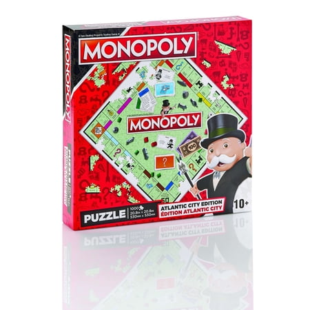 Monopoly Classic Family Board Game - 1000 Pieces