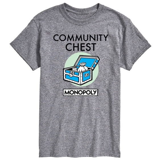 Monopoly - Community Chest - Men's Short Sleeve Graphic T-Shirt