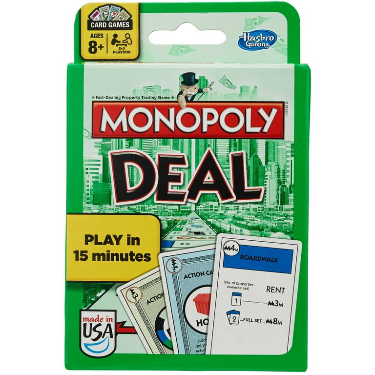 monopoly rare cards Monopoly: The Card Game – Calico Toy Shoppe main image 1